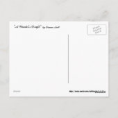 Ontwerp-Briefkaart van de winter Briefkaart (Achterkant)