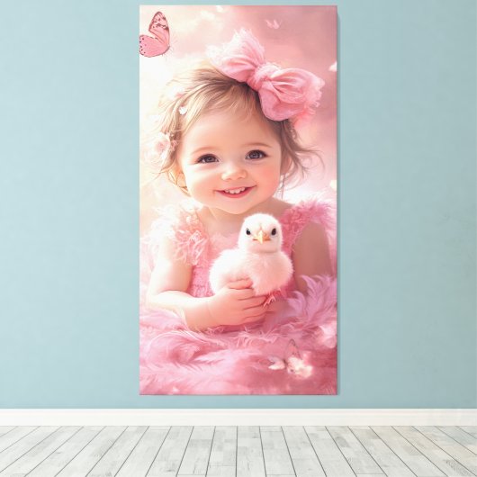 Ontwerp Canvas Afdruk (Insitu (Houten vloer))