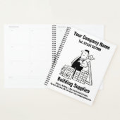 Ontwerp Cartoon bouwvoorraad Planner (Display)
