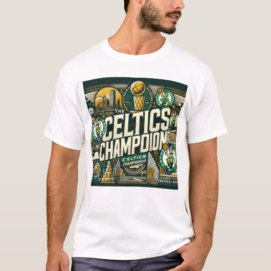 Ontwerp Celtics Kampioenschap T-shirt (Voorkant)