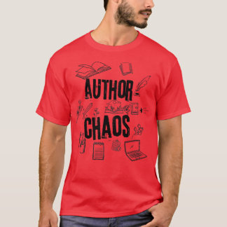 ontwerp chaos auteur t-shirt