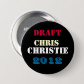 ONTWERP Chris CHRISTIE Ronde Button 2012 (Voorkant /achterkant)