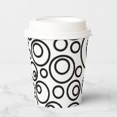 Ontwerp cirkels papieren bekers (Voorkant)