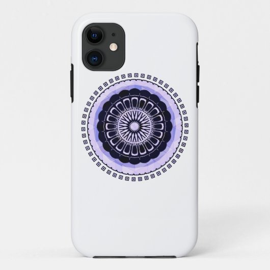 ontwerp cirkelvormig patroon mandala Case-Mate iPhone case (Achterkant)
