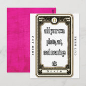 Ontwerp de Death Tarot Kaart (Voorkant / Achterkant)