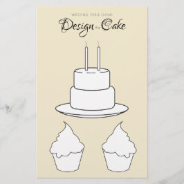 Ontwerp de Gele plaat van de Bindtafel van de Cake