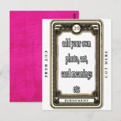 Ontwerp de Judgement Tarot Kaart (Voorkant / Achterkant)