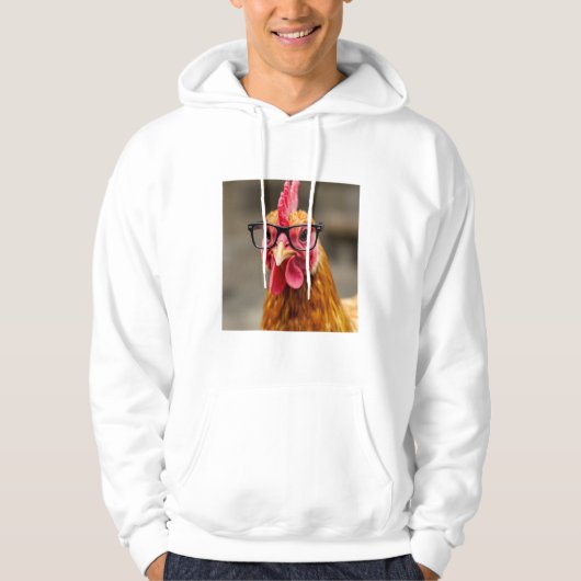 Ontwerp De kip Hoodie (Voorkant)