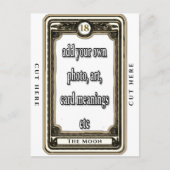 Ontwerp de Moon Tarot Kaart (Voorkant)