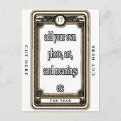 Ontwerp de Star Tarot Kaart (Voorkant)