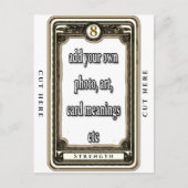 Ontwerp de Sterkte Tarot Kaart (Voorkant)