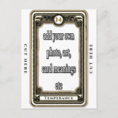Ontwerp de Temperance Tarot Kaart (Voorkant)