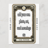 Ontwerp de Tower Tarot Kaart (Voorkant)