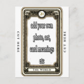 Ontwerp de World Tarot Kaart (Voorkant)