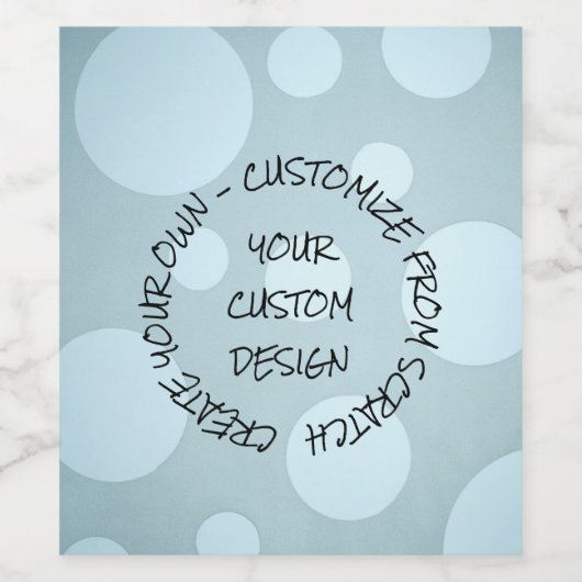 Ontwerp dit wijn etiket (Enkel label)