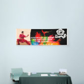 Ontwerp door een voortreffelijke artiest voor de v spandoek (Beurs)