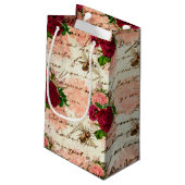 Ontwerp drie van de Bourgogne Bee-reeks Klein Cadeauzakje (Achterkant Gekanteld)