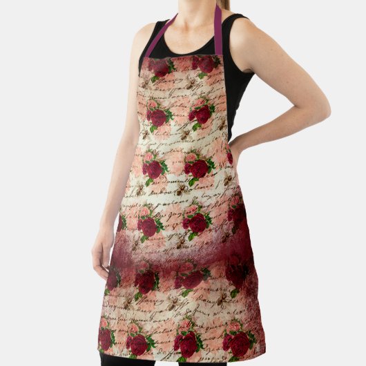 Ontwerp drie van de Bourgogne Bee-reeks Schort (Insitu)