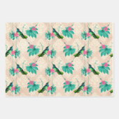 Ontwerp drie van de Humming Birds reeks Inpakpapier Vel (Voorkant 2)