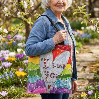 Ontwerp een aangepaste boodschappentas met kinderk tote bag