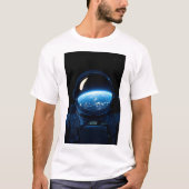 Ontwerp een astronaut in Katsuhiro Otomo-stijl vli T-shirt (Voorkant)