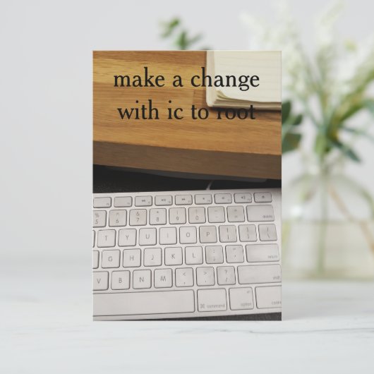 Ontwerp een mooie uitnodiging (Staand voorkant)