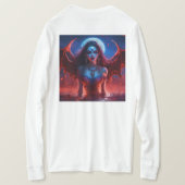 Ontwerp een op death metal geïnspireerde demon, me t-shirt (Design achterkant)