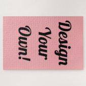 Ontwerp een persoonlijke foto Gift Jigzaag Puzzle Legpuzzel (Horizontaal)