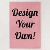 Ontwerp een persoonlijke foto Gift Jigzaag Puzzle Legpuzzel (Verticaal)