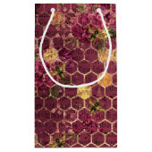 Ontwerp één van de Bee-reeks van Burgundy Klein Cadeauzakje (Achterkant)