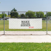 Ontwerp eenvoudig uw eigen Creëer voor een stapsge Spandoek (Insitu)