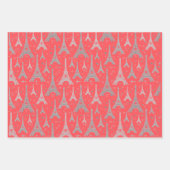 Ontwerp Eiffeltoren Parijs Inpakpapier Vel (Voorkant 3)