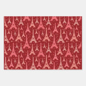 Ontwerp Eiffeltoren Parijs Inpakpapier Vel (Voorkant 2)