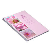 Ontwerp eigen Journal Gift met Initiaal voor tekst Notitieboek (Rechterzijde)