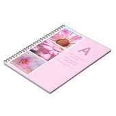 Ontwerp eigen Journal Gift met Initiaal voor tekst Notitieboek (Linkerzijde)