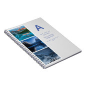 Ontwerp eigen Journal Gift met Initiaal voor tekst Notitieboek (Rechterzijde)