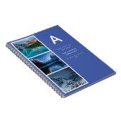 Ontwerp eigen Journal Gift met Initiaal voor tekst Notitieboek (Rechterzijde)