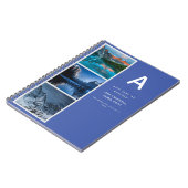 Ontwerp eigen Journal Gift met Initiaal voor tekst Notitieboek (Linkerzijde)