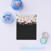 Ontwerp Eigen Mooie Meisjesachtige Roze Bloemige B Flyer (Enkel)