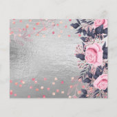 ONTWERP EIGEN Rosegold Metallic Event Zakelijk Flyer (Voorkant)