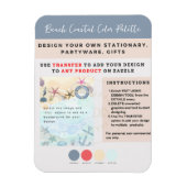 Ontwerp eigen strand kust Nauzale Magneet (Verticaal)