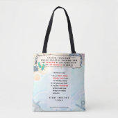 Ontwerp eigen strand kust Nauzale Tote Bag (Voorkant)