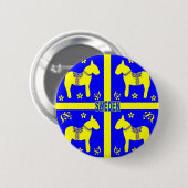 ontwerp - elementen van symzweden ronde button 5,7 cm (Voorkant /achterkant)