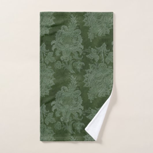 ONTWERP EMERALD GREEN BATHROOM TOWEL SET BAD HANDDOEK (Handdoek)