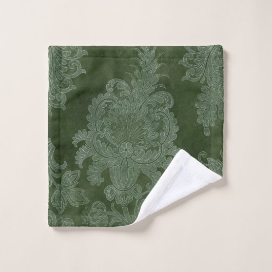 ONTWERP EMERALD GREEN BATHROOM TOWEL SET BAD HANDDOEK (Wasdoekje)