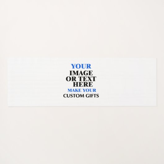 Ontwerp en Creëer uw eigen aangepaste versie op ma Yogamat (Achterkant (horizontaal))