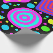 Ontwerp Epic Eighties Cadeaupapier (Hoek)