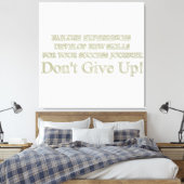 Ontwerp "Ervaringen met storingen" in Cute Artwork Canvas Afdruk (Insitu (Slaapkamer))