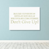 Ontwerp "Ervaringen met storingen" in Cute Artwork Canvas Afdruk (Insitu (Houten vloer))