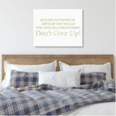 Ontwerp "Ervaringen met storingen" in Cute Artwork Canvas Afdruk (Insitu (Slaapkamer))